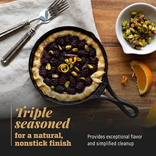 Lodge Blacklock Cast Iron Skillet - Thumbnail 5