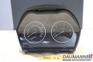 KOMBIINSTRUMENT Original + BMW 1er F20 F21 2er F22 F23 Benziner Tacho + 9232892