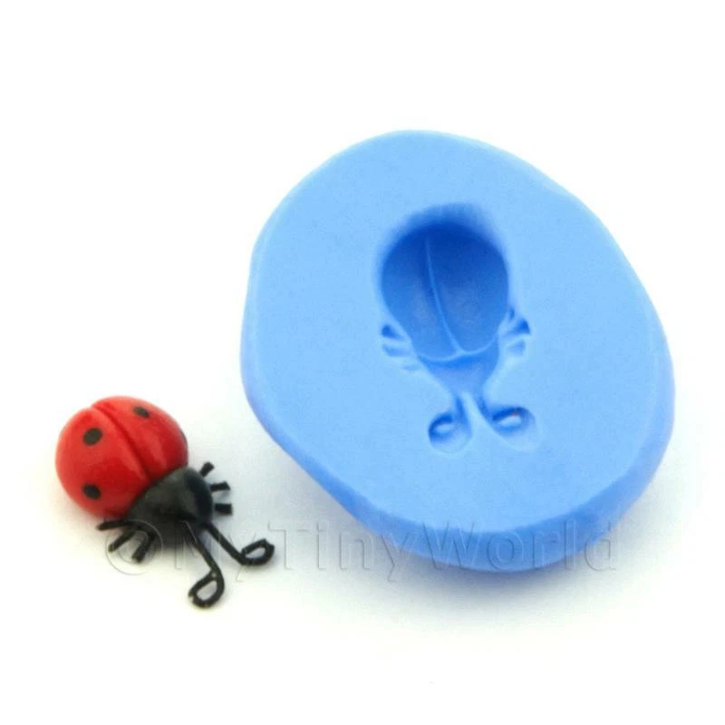 MYTINYWORLD Stampo in silicone per coccinella in miniatura casa delle bambole