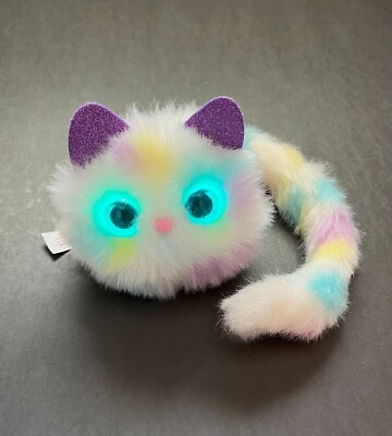Pomsies Funfetti Pom-Pom Kitty Cat Wearable Electronic Plush Pet