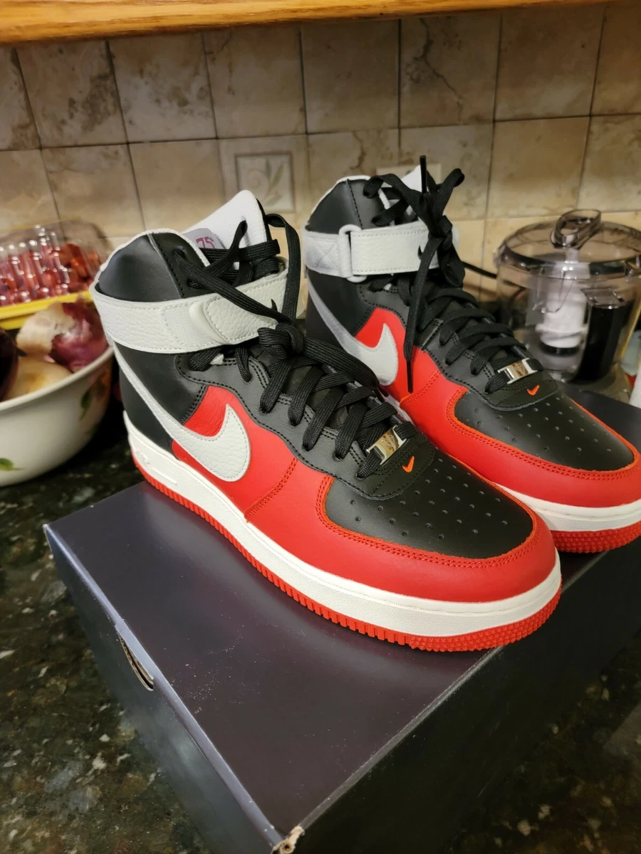 NBA Nike Air Force 1 High Chile Red DC8870-001