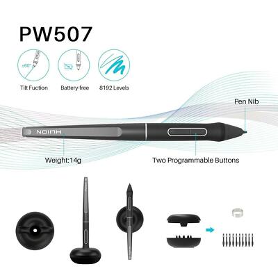 huion kamvas pro13 (ジャンク品) Huion KAMVAS PRO 13 2.5K Drawing Tablet Display QHD Pen Tech
