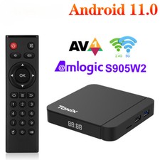 Smart TV Box Android Support AV1 Dual Wifi Media Player Set Top Box 32GB 16GB