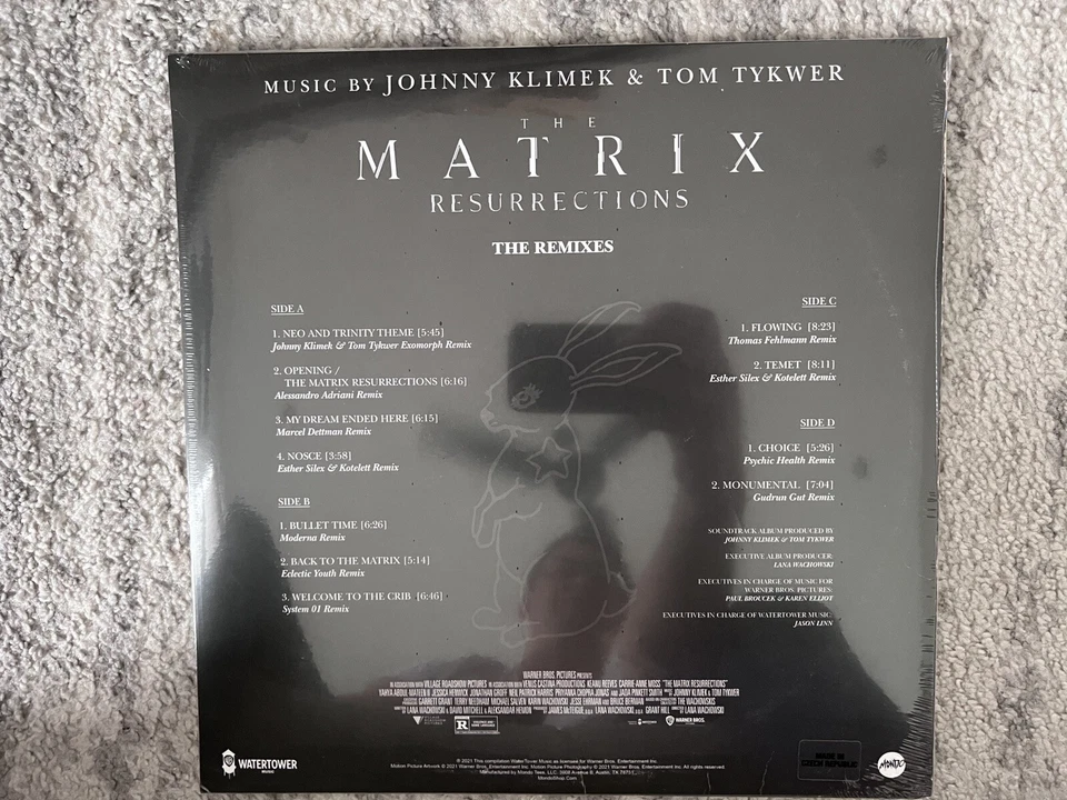 The Matrix Resurrections The Remixes 2XLP Red Blue Pill Twist /1000 Mondo Vinyl - Image 2 of 4
