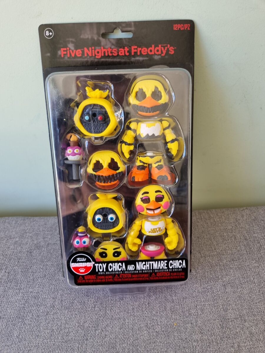 Funko Snaps Five Night's at Freddy's FNAF Toy Chica and Nightmare