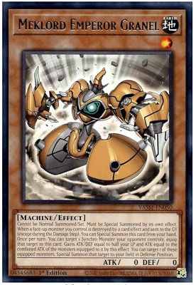 Yu-Gi-Oh! - Meklord Emperor Granel - VASM-EN050 - Rare - 1st Ed - NM/M
