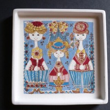 Stavangerflint Norway Tourist Pin Dish - A/F