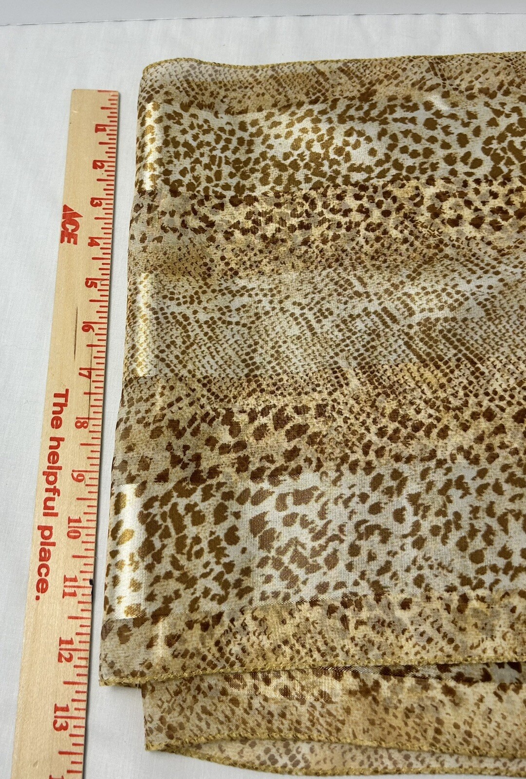 Scarf Leopard Silky Rectangular Ladies Lightweigh… - image 4