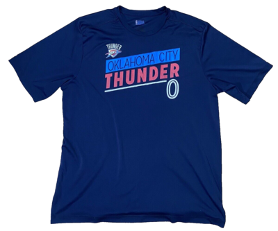 Russell Westbrook T-Shirt Jersey Oklahoma City Thunder Sz 2XL