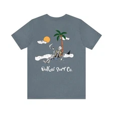 Outlaw Surf Skeleton Chillin T-Shirt
