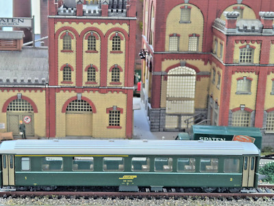 Bemo H0m H0e 3251 Personenwagen 1.2. Klasse AB 1534 RhB in OVP/2507