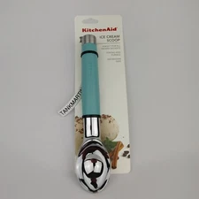 Kitchenaid Matte Finish Aqua Blue Ice Cream Scoop Scooper KO1107OHAQA Dessert