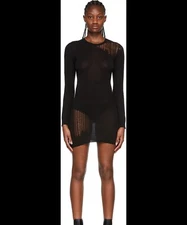 032c Black Widow mini Dress