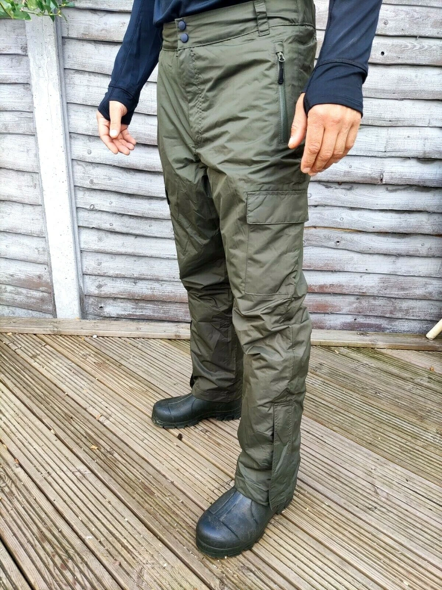 Men s base layers UNDERLAYERS Waterproof Trousers Hunting Fishing Walking L XL