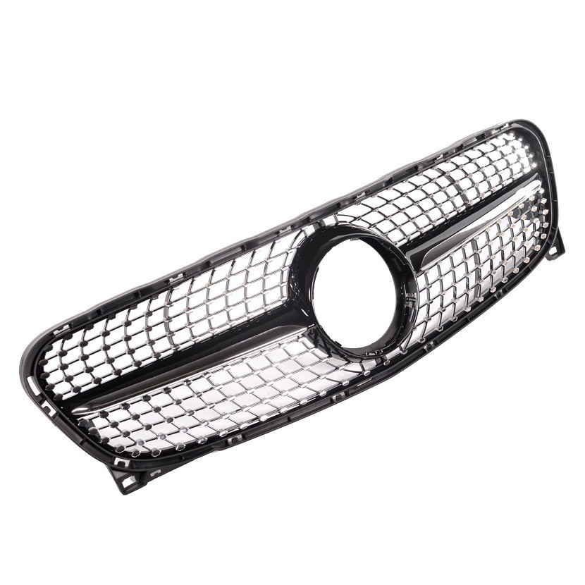 Calandre diamant chrome noir de prestige pour Mercedes Classe GLA X156