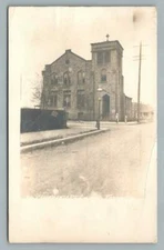 Holy Innocents Church TACONY Pennsylvania RPPC Antique Frederick Photo 1912