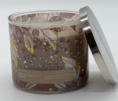 Bath & Body Works Candle 3-Wick Spiced Citrus Grove 14.5 oz | eBay