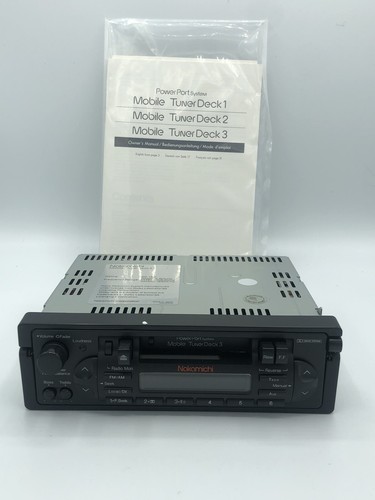 Autoradio Nakamichi td3 with Nakamichi 