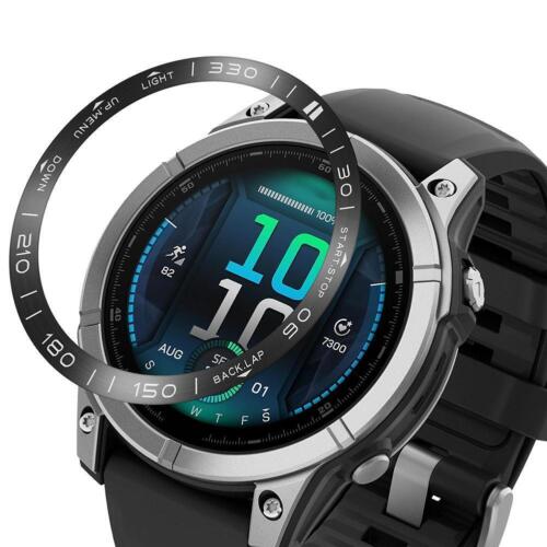 Uhren-Stoßstangenabdeckung, Lünette aus Metall für Garmin 47 mm, Fenix 8 W5 U8A8 - Afbeelding 2 van 21