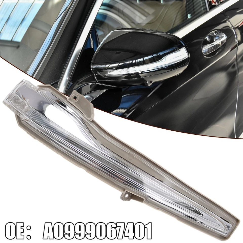 Wear Resistant Mirror Turn Signal Lights for W205 W213 Right Side - Image 2 of 4