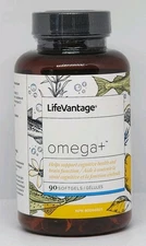 LifeVantage Omega+ 90 Softgels New Sealed Bottle
