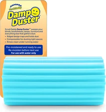 Scrub Daddy Damp Duster, Magical Dust Cleaning Sponge, Dusters for Cleaning, Ven