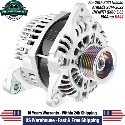 Alternator For 2011-2022 INFINITI QX56 QX80 Nissan Armada NV2500 NV3500 11544 _