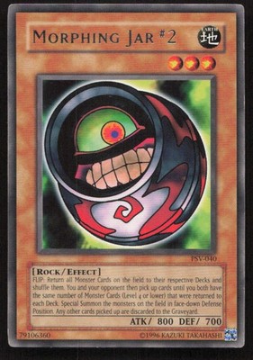 Yu-Gi-Oh TCG Pharaoh's Servant #PSV-EN040 Morphing Jar #2 Rare