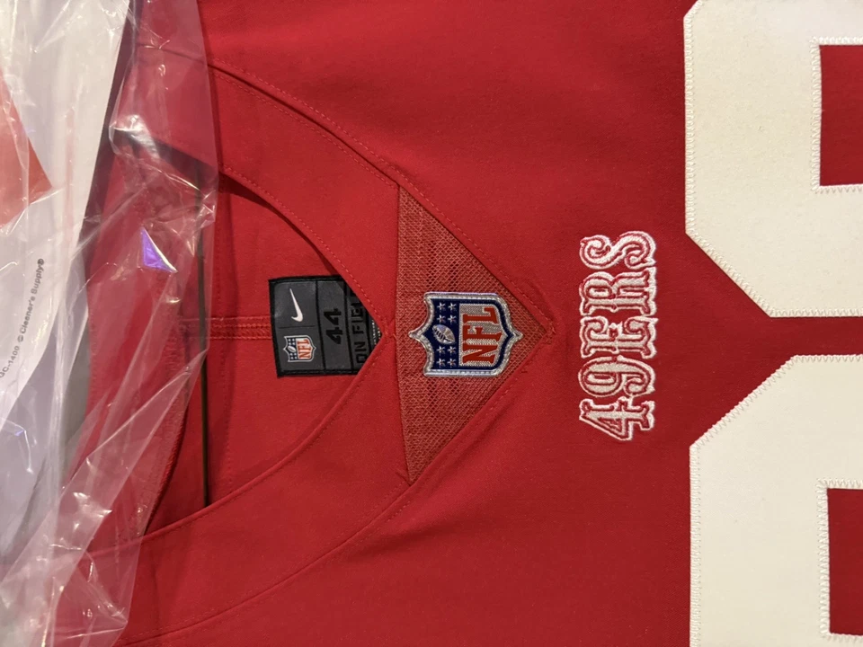 Jerry Rice 旧金山 49ers Vapor Elite 退役耐克复古球衣 44 — 第 3/4 张图片