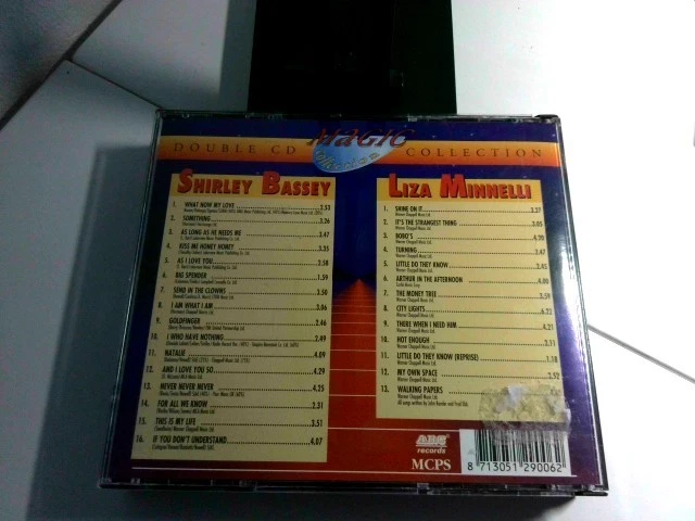 Magic CD Collection ( 2 CD Box ) Minelli, Liza and Shirley Bassey: - Bild 2 von 2
