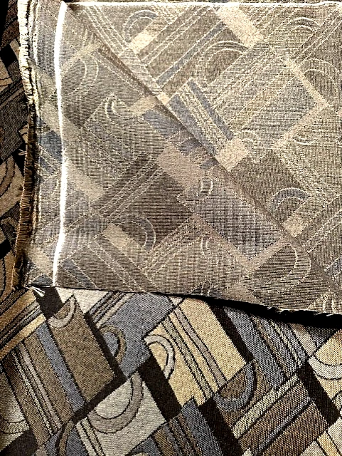 Multi color Upholstery fabric, black, beige, grey etc. SBTY - Image 3 of 3