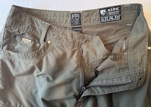 KUHL Stealth Pants Mens 32x32 Liberator Convertible Hiking Cargo Gray Zip Off - Picture 5 of 6