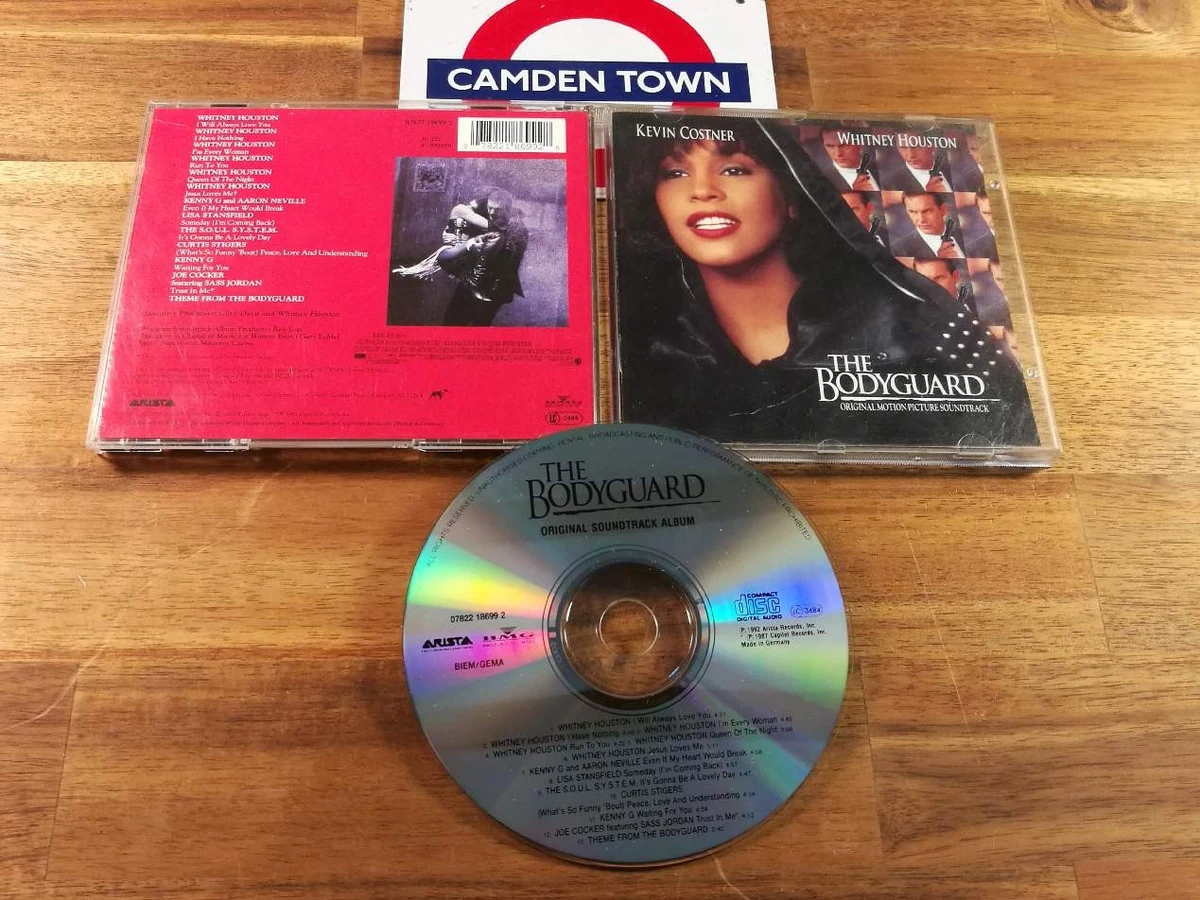 The Bodyguard Ost - Whitney Houston/Kevin Costner Cd Ottimo Garantito Camden