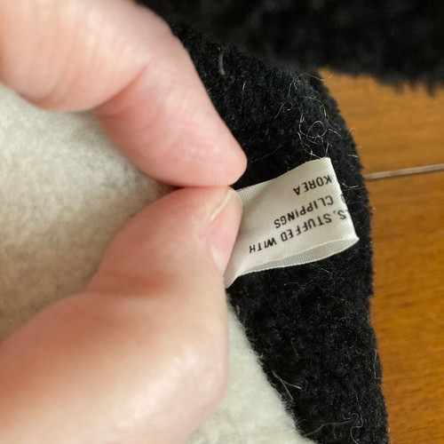 Vintage 80s Unbranded Orca Killer Whale Plush EUC - 第 5/5 張圖片