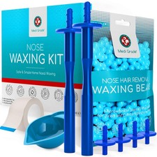 Nose Wax Kit Eco Friendly Reusable Metal Stick 26 Uses Men Women Grooming