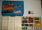 1975 Hotwheels car carry case with 13 junk lot cars