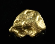 #130 Alaskan BC Natural Gold Nugget .77 Grams Genuine 5180.95 per troy oz