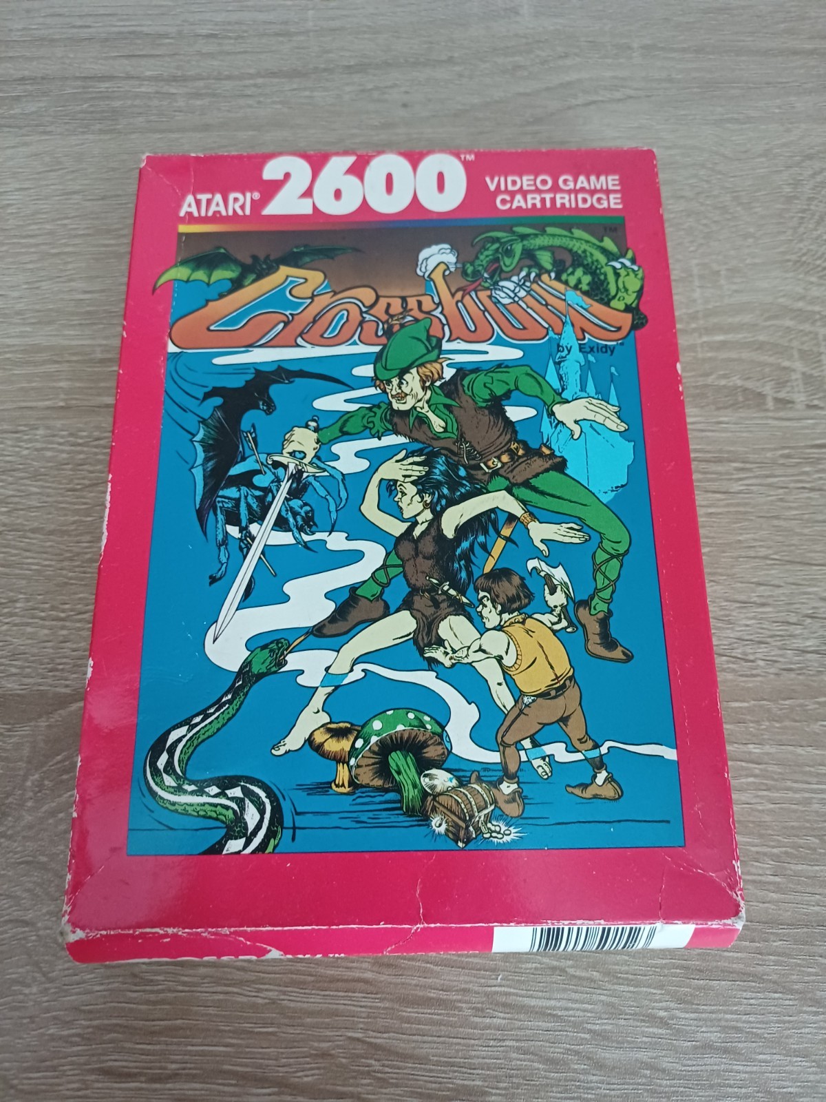 Crossbow - Atari 2600 VCS - complet : boite + notice - fonctionnel - PAL