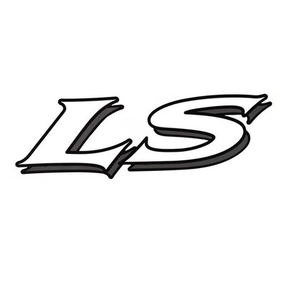 Moomba Boat Model Decal 104735 | LS White Black Sticker