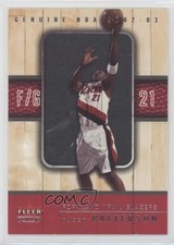2002-03 Fleer Genuine Ruben Patterson #39 0q3
