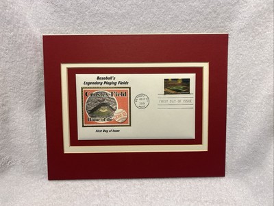 Cincinnati Reds Crosley Field 34¢ Stamp First Day Cover Detroit MI 6/27/2001 mat