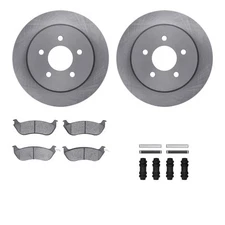 Dynamic Friction Company 6512-56080 Brake Rotor With 5000 Brake Pads And
