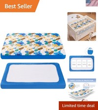 Elegant Animal Print Pack and Play Sheet - Perfect Fit, Machine Washable Design