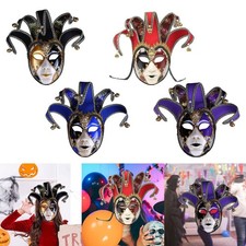 Masque d'Halloween Mardi Gras pour femme, accessoire de déguisement,