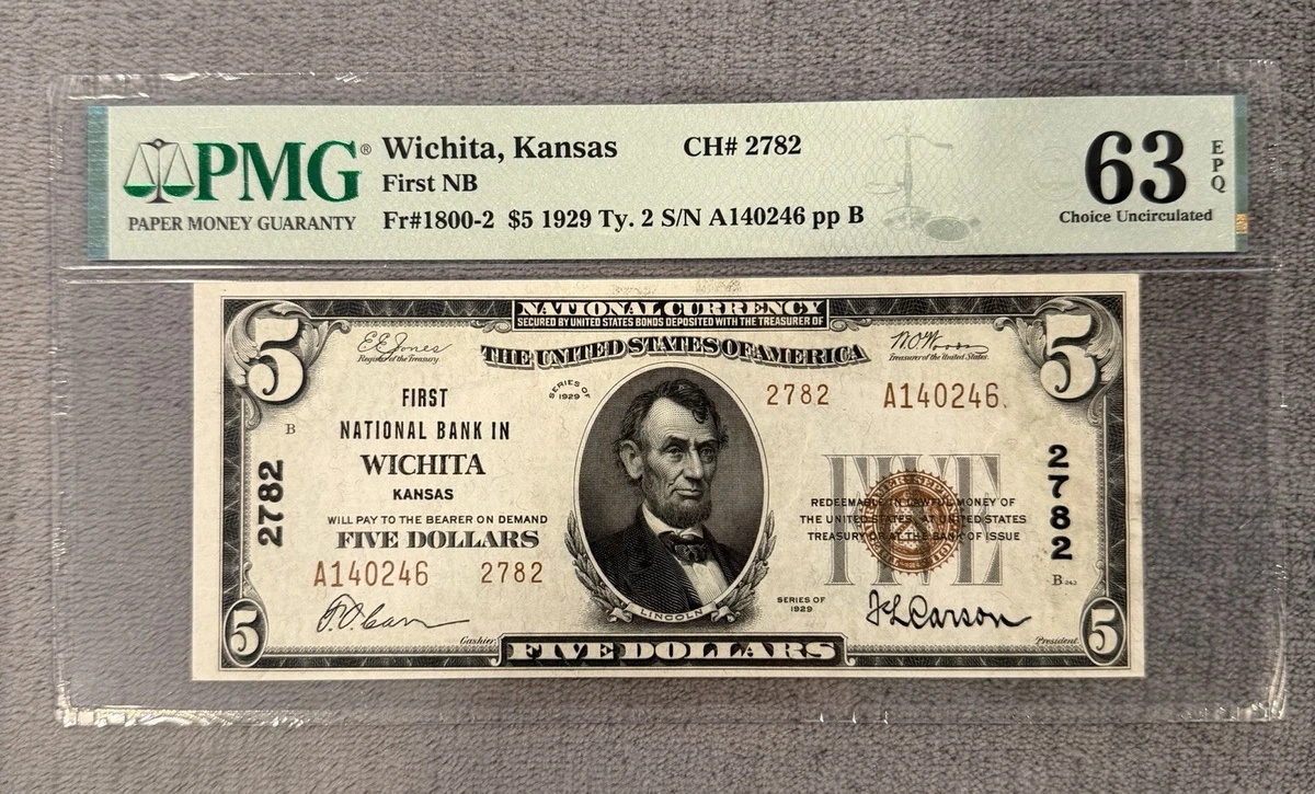 EPQ/PPQ US National Banknotes for sale | eBay