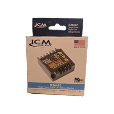 ICM Controls ICM492 Line Voltage Monitor - New In Box - Unused