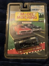 Model Motoring Chevelle Slot Car New In Package Black And White 