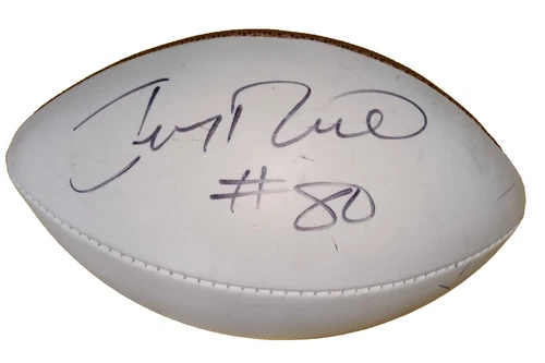 Jerry Rice Signed Mini Football ( NO COA )
