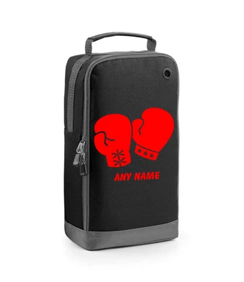PRESENT2FUTURE BAGBASE Boxhandschuh Druck personalisiert Sportschuh Fußball Rugby Golf BootBag Stiefeltasche
