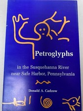 Petroglyphs (Rock Carvings) in the Susquehanna River near Safe Harbor, PA